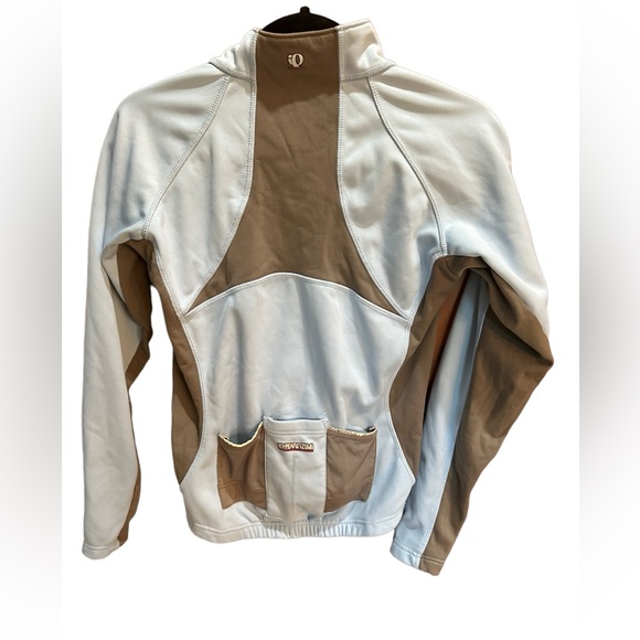 iQ Pearl Izumi Light Blue Gray Cycling Jacket Size Small - Picture 2 of 8